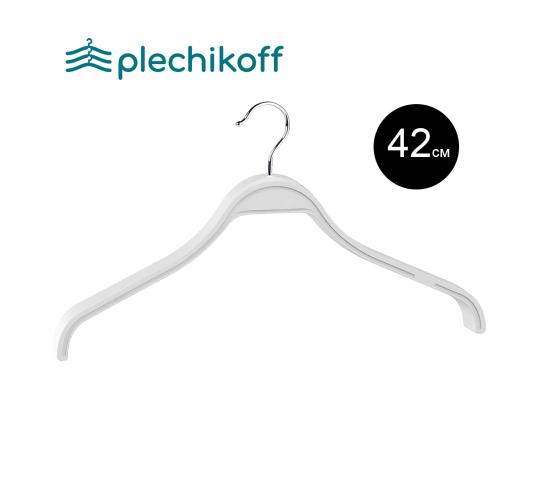 Фото 10 Вешалка-плечики для верхней одежды с широким плечом PLECHIKOFF арт. PL-42P 2021